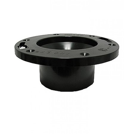 AMERICAN IMAGINATIONS 3 in. x 4 in. ABS Toilet Flange AI-35476